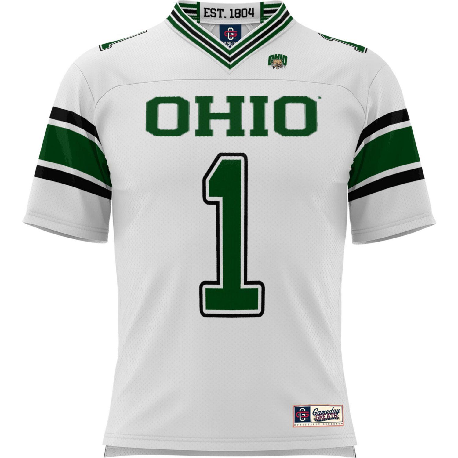 GameDay Greats 1 Ohio Bobcats Football Jersey - view number 2