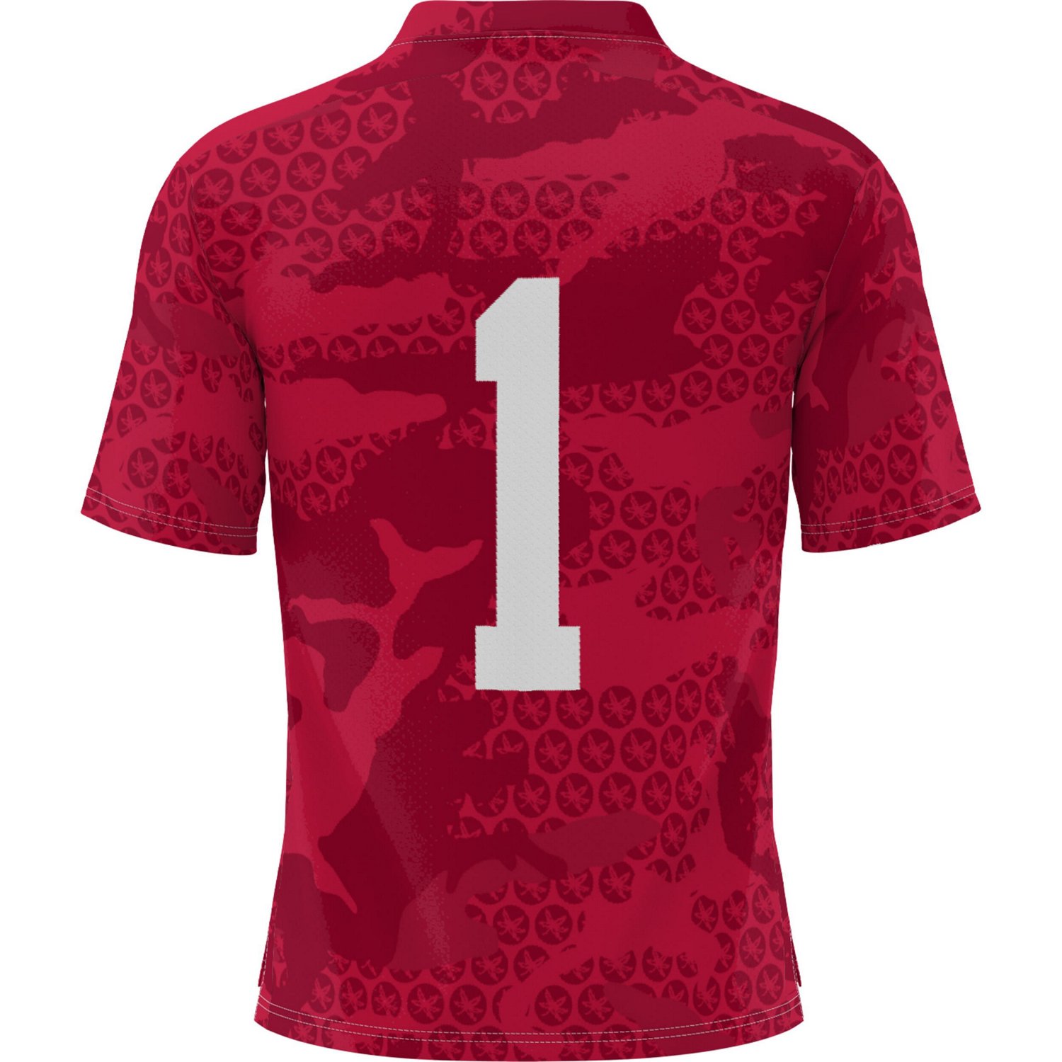 GameDay Greats 1 Ohio State Buckeyes Camo Football Jersey - view number 3