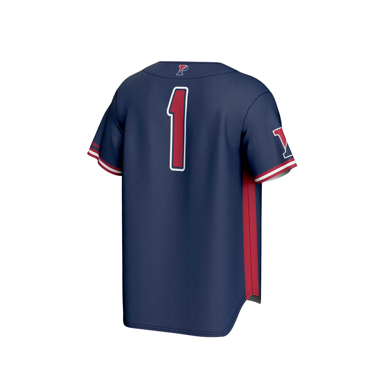 GameDay Greats 1 Pennsylvania Quakers Lightweight Baseball Jersey - view number 3