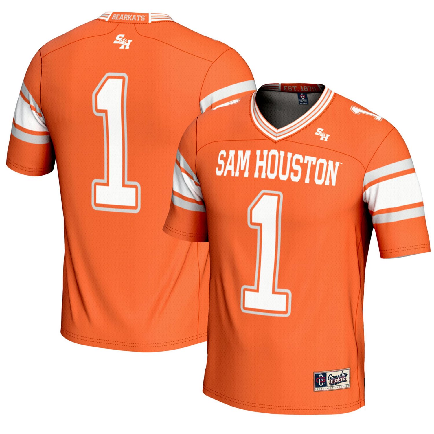 GameDay Greats 1 Sam Houston State Bearkats Endzone Football Jersey