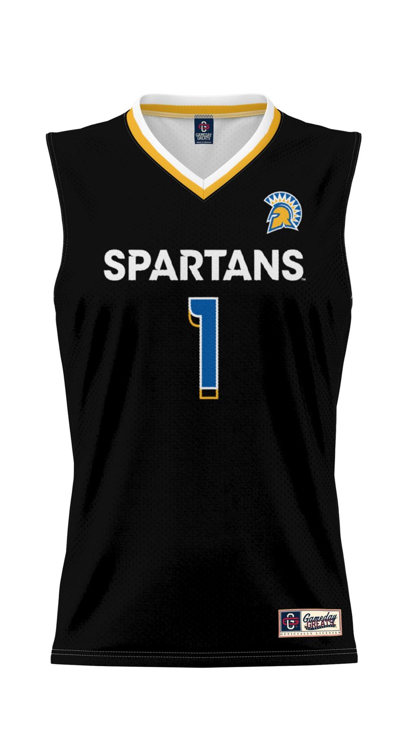 GameDay Greats 1 San Jose State Spartans Lightweight Basketball Jersey - view number 2