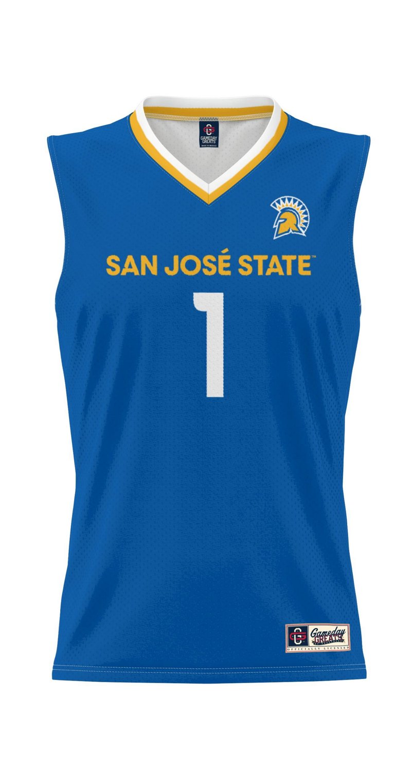 GameDay Greats 1 San Jose State Spartans Lightweight Basketball Jersey - view number 2