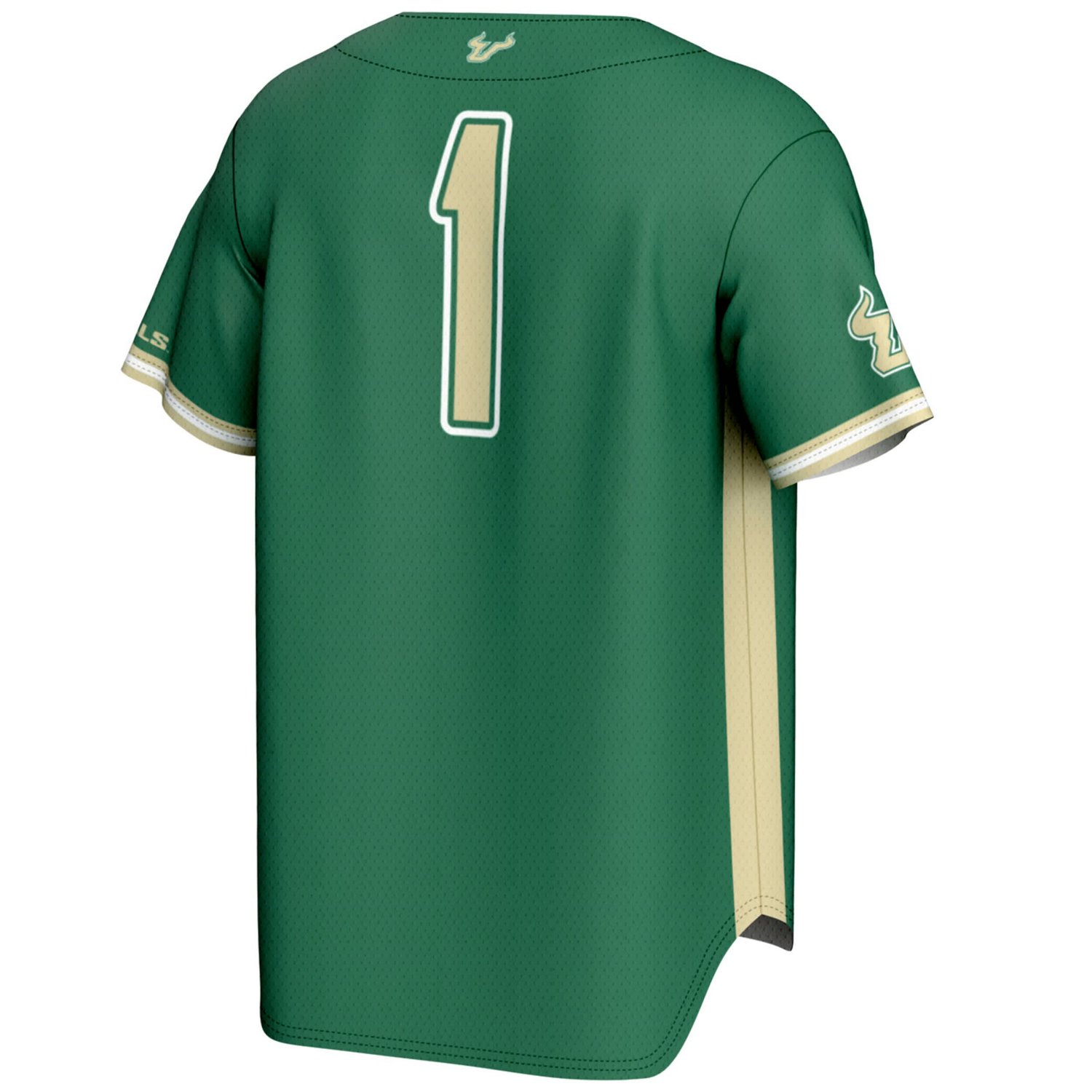 GameDay Greats 1 South Florida Bulls Lightweight Baseball Fashion Jersey - view number 3