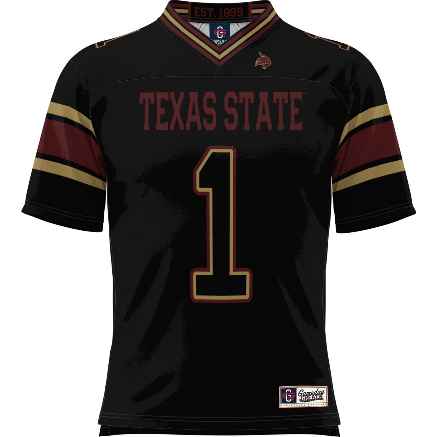 GameDay Greats 1 Texas State Bobcats Football Jersey - view number 2