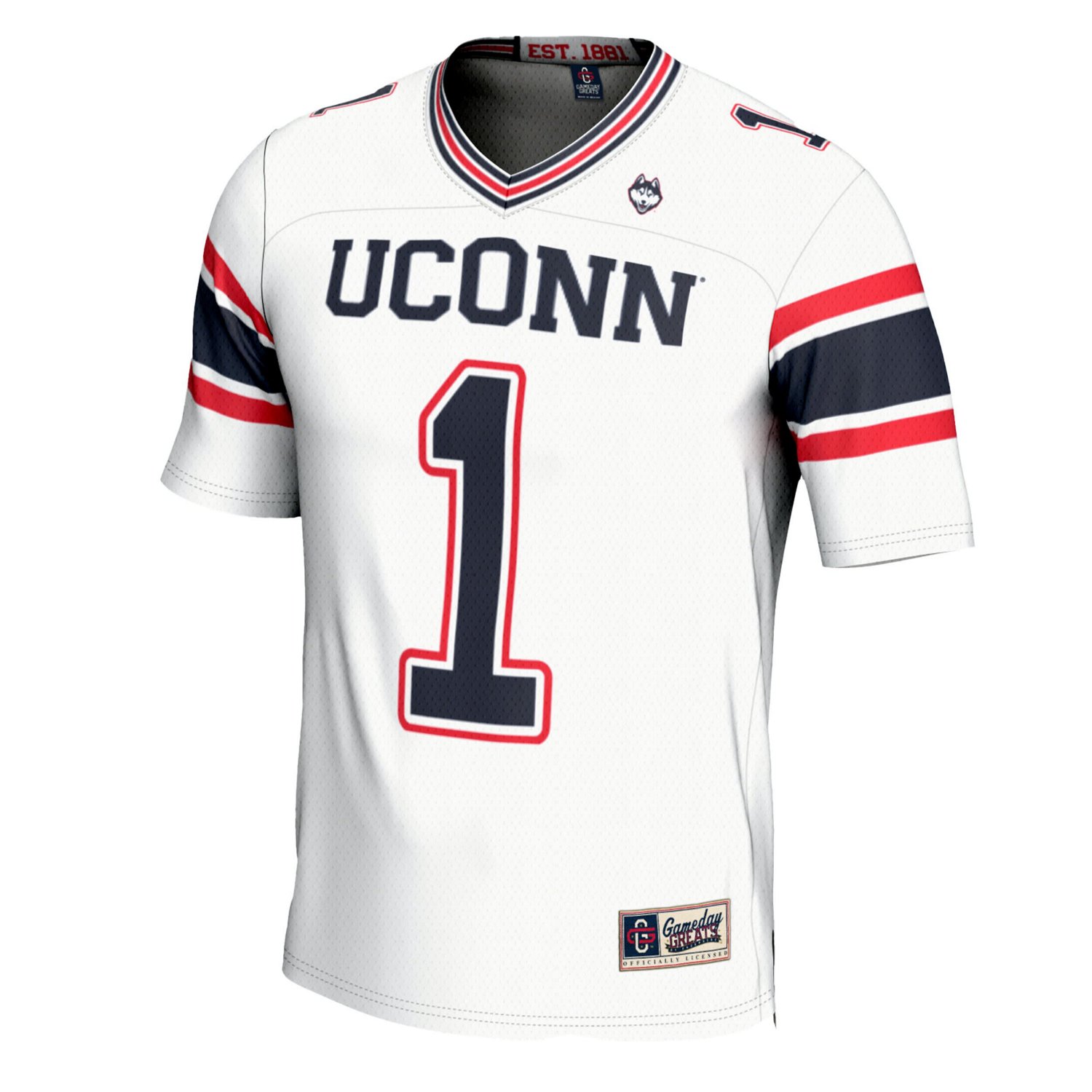 GameDay Greats 1 UConn Huskies Football Jersey - view number 2
