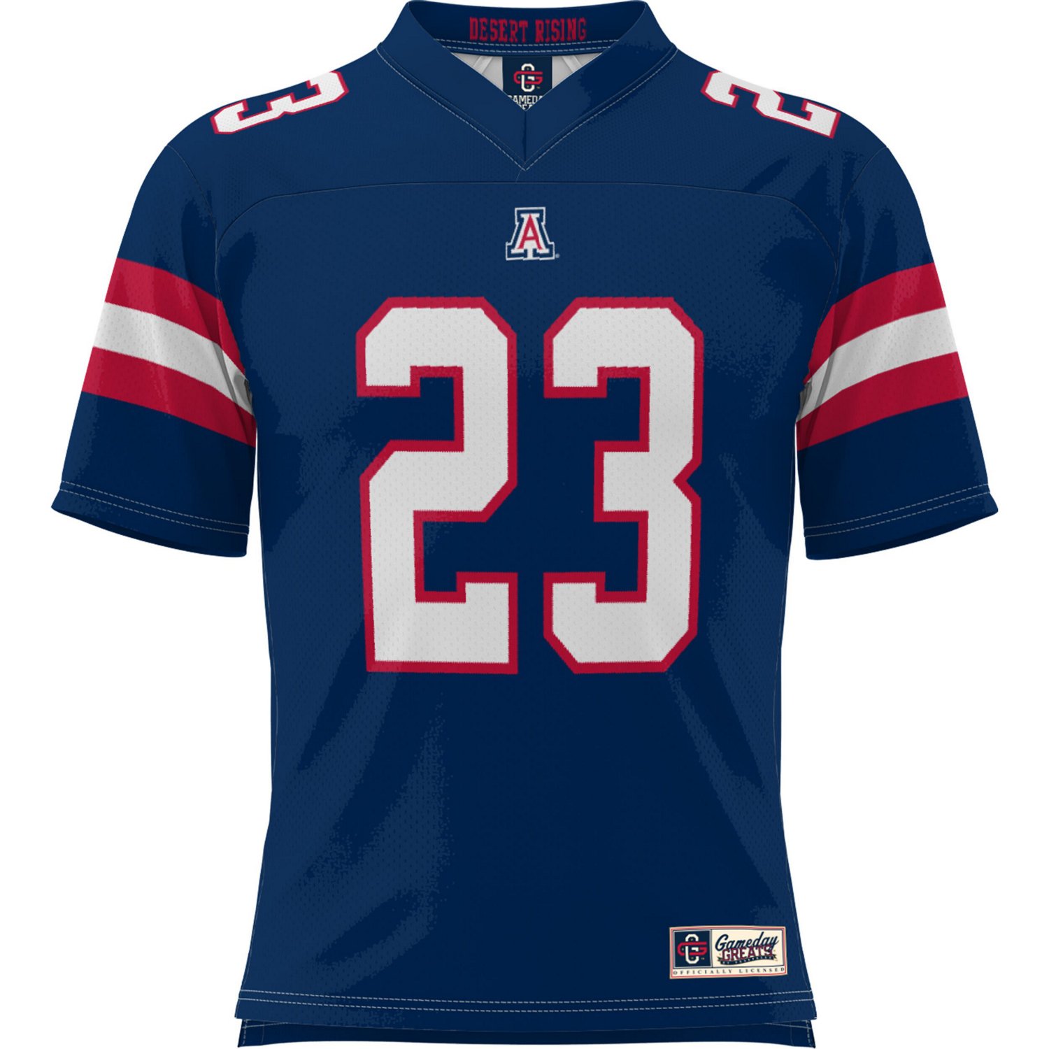 GameDay Greats 23 Arizona Wildcats Desert Rising Football Jersey - view number 2