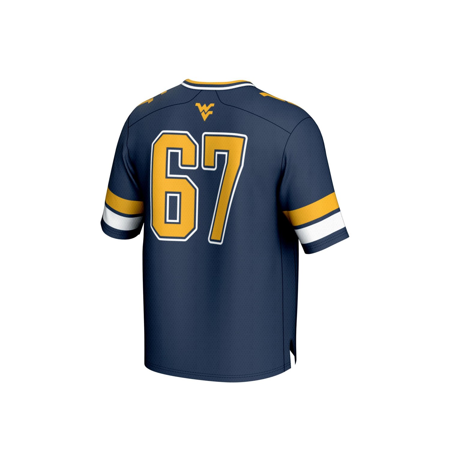 GameDay Greats 67 West Virginia Mountaineers Lightweight Collegiate Football Fashion Jersey - view number 2