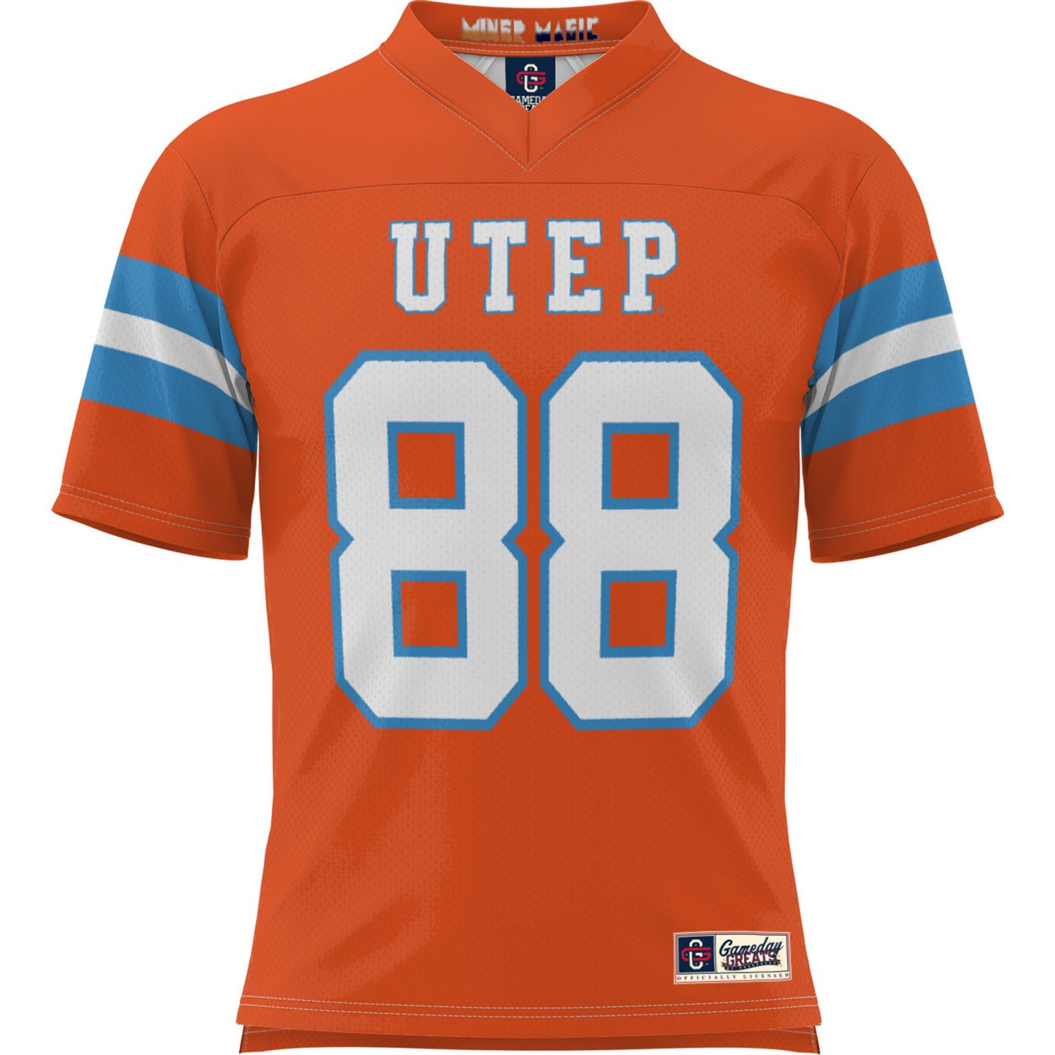 GameDay Greats 88 UTEP Miners Throwback Football Jersey - view number 2