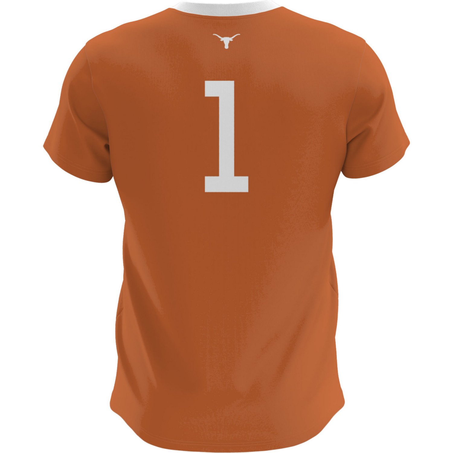 GameDay Greats Burnt Texas Longhorns Lightweight Soccer Fashion Jersey - view number 3