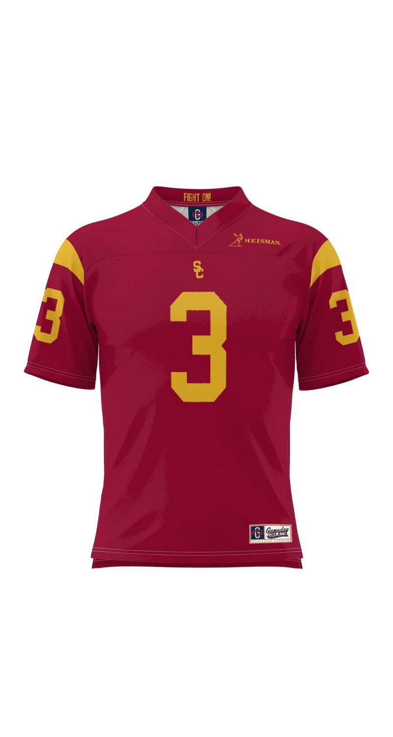 GameDay Greats Carson Palmer USC Trojans Heisman Football Jersey - view number 2