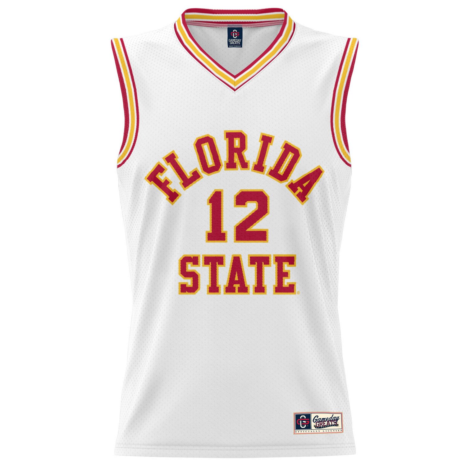 GameDay Greats Charlie Ward Florida State Seminoles Lightweight Basketball Jersey - view number 2