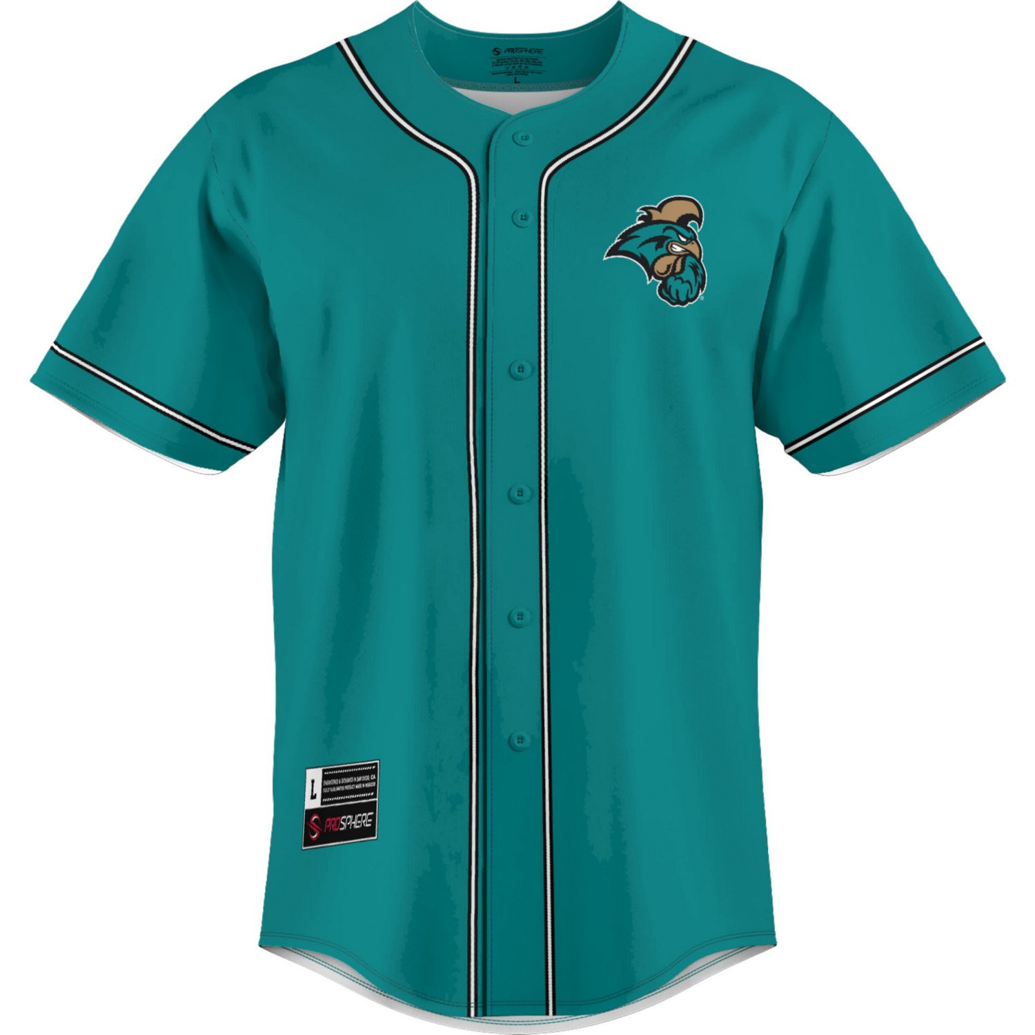 GameDay Greats Coastal Carolina Chanticleers Lightweight Baseball Jersey - view number 2