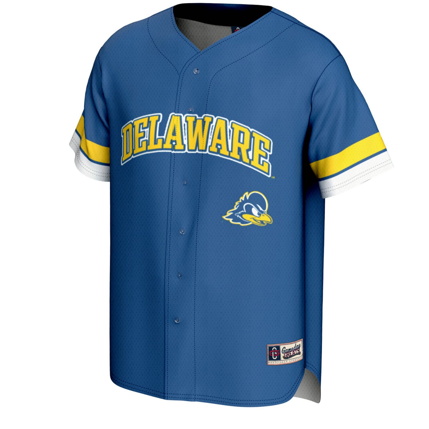 GameDay Greats Delaware Fightin' Blue Hens Spirit Baseball Jersey - view number 2