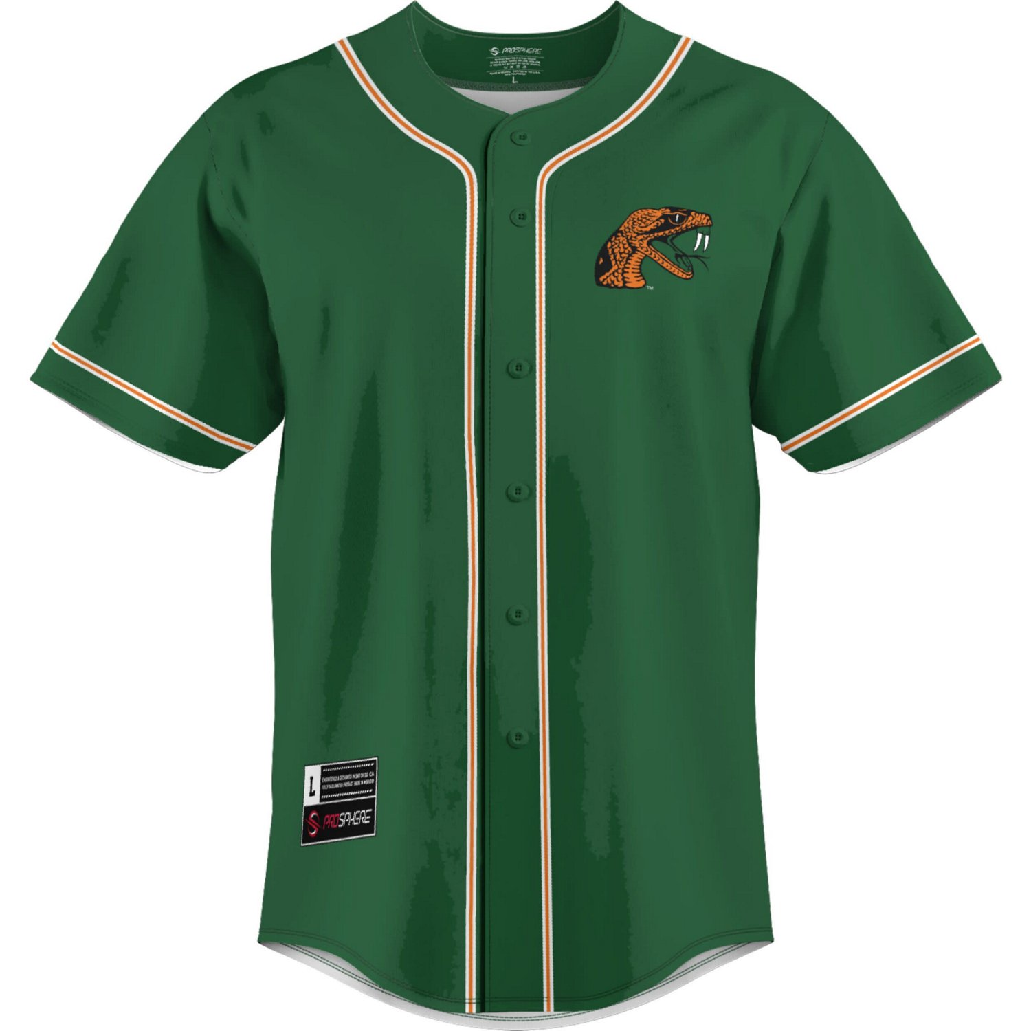 GameDay Greats Florida AM Rattlers Lightweight Baseball Jersey - view number 2