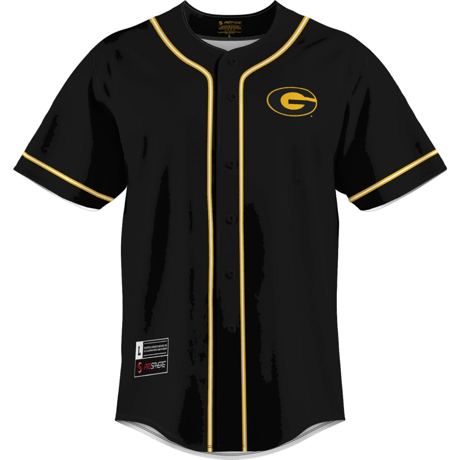 GameDay Greats Grambling Tigers Lightweight Baseball Jersey - view number 2
