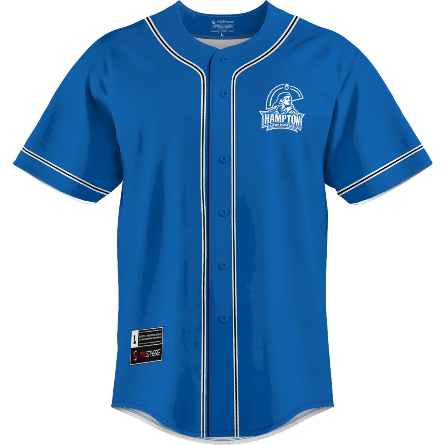 GameDay Greats Hampton Pirates Lightweight Baseball Jersey - view number 2