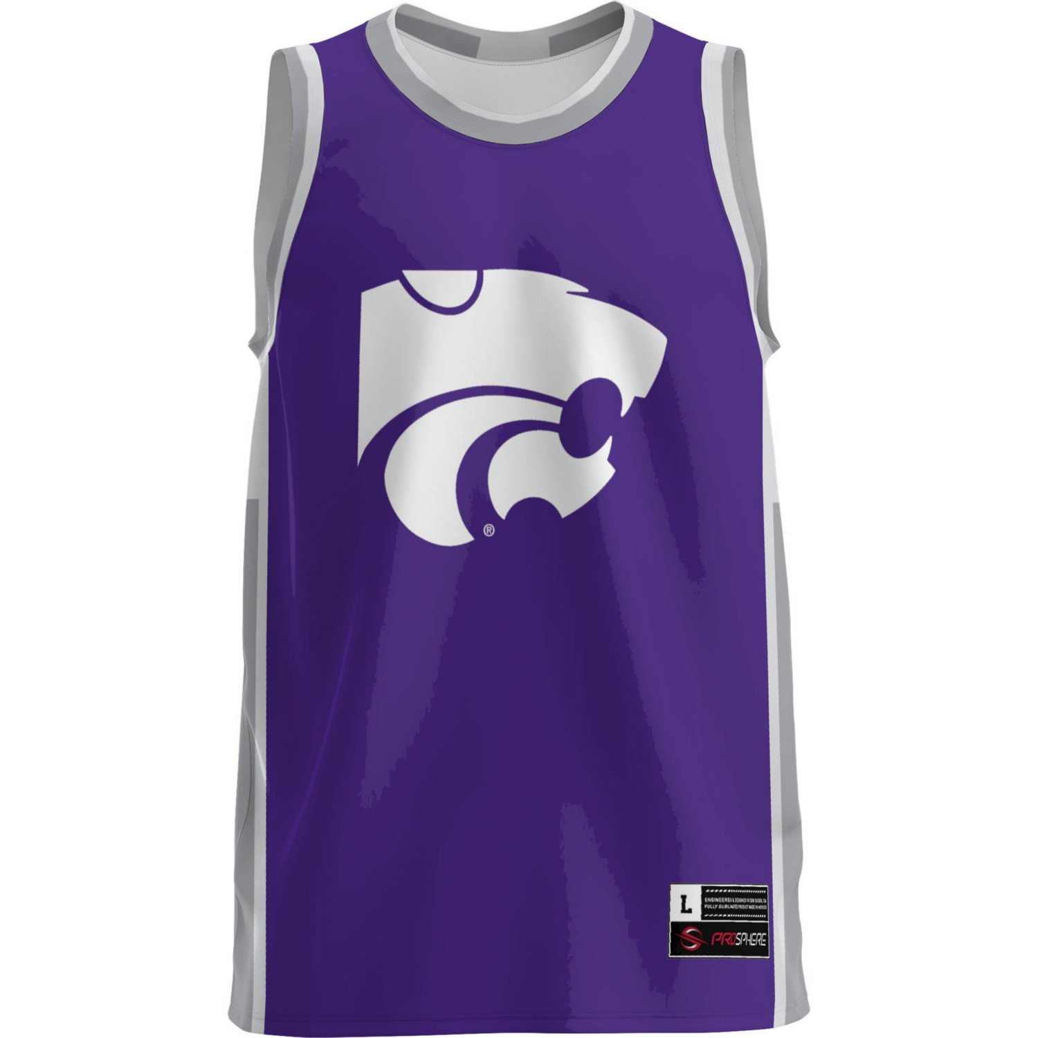 GameDay Greats Kansas State Wildcats Lightweight Basketball Jersey - view number 2