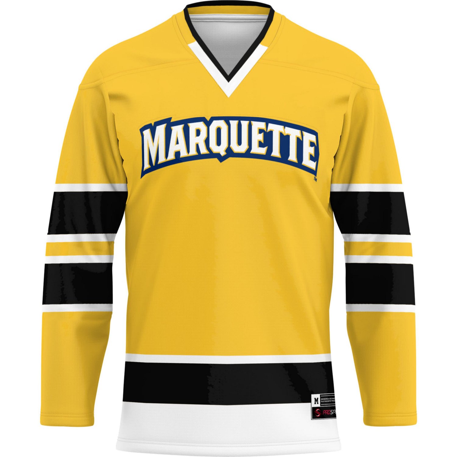 GameDay Greats Marquette Golden Eagles Hockey Jersey - view number 2