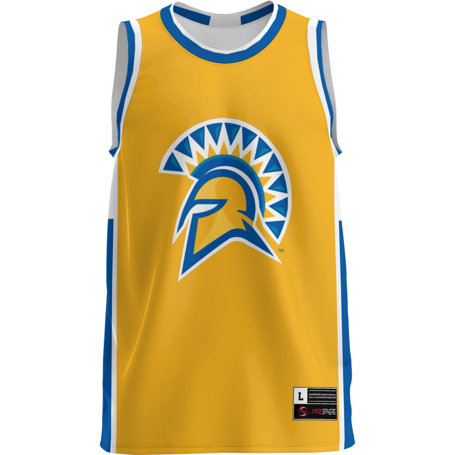 GameDay Greats San Jose State Spartans Lightweight Basketball Jersey - view number 2