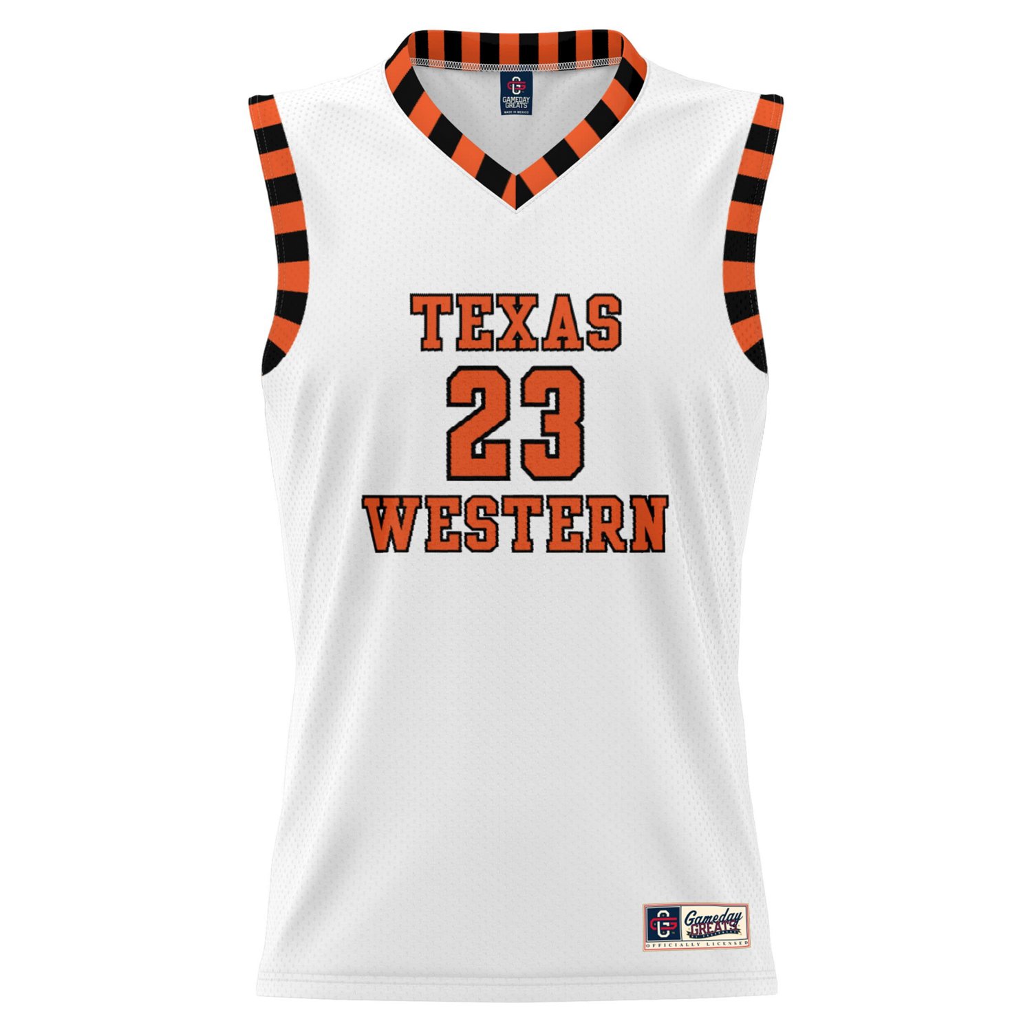 GameDay Greats UTEP Miners Throwback Basketball Jersey - view number 2