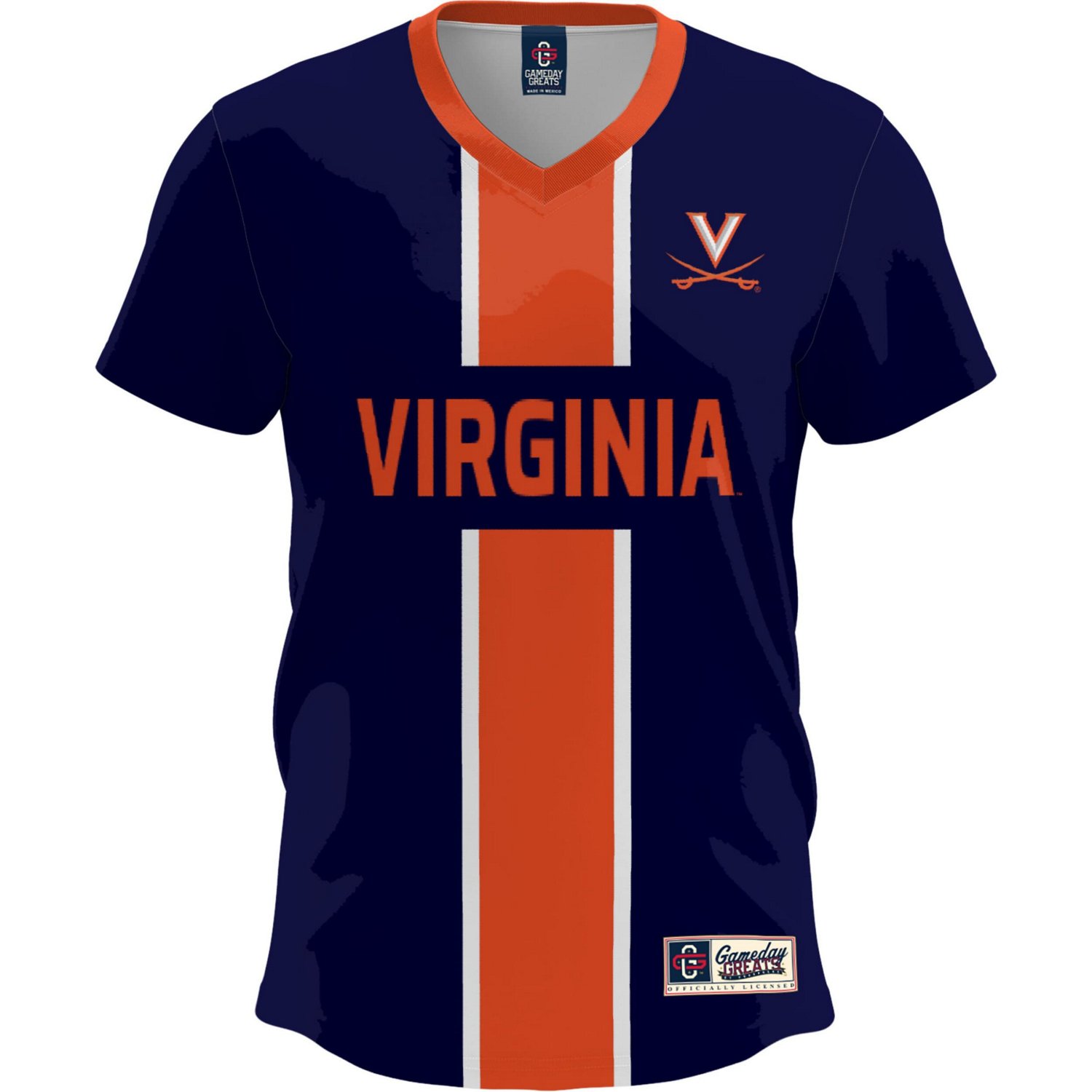 GameDay Greats Virginia Cavaliers Lightweight Soccer Fashion Jersey - view number 2