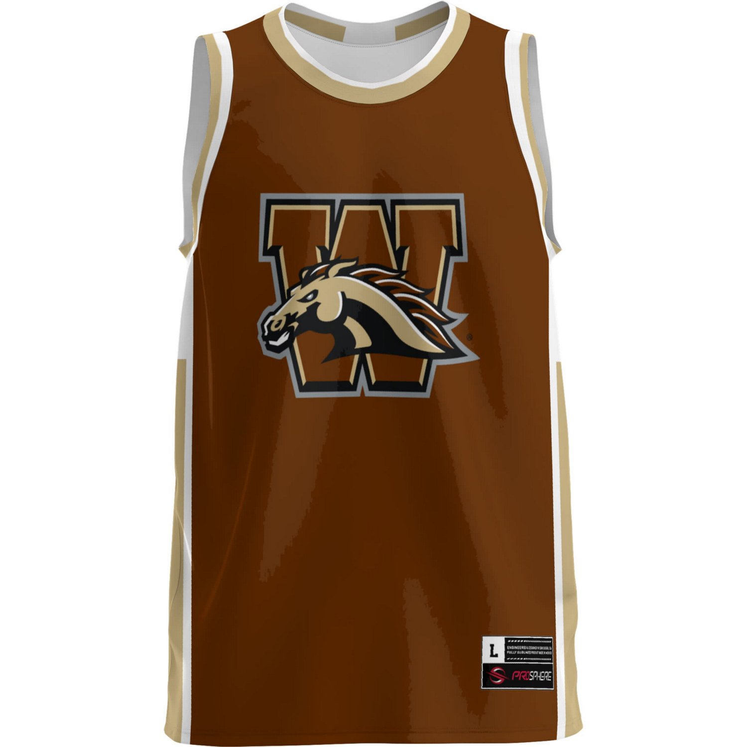 GameDay Greats Western Michigan Broncos Lightweight Basketball Jersey - view number 2