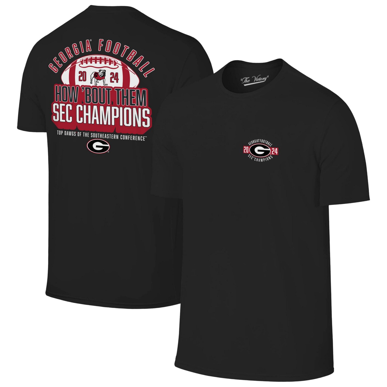 Georgia Bulldogs 2024 SEC Football Conference Champions How 'Bout Them T-Shirt
