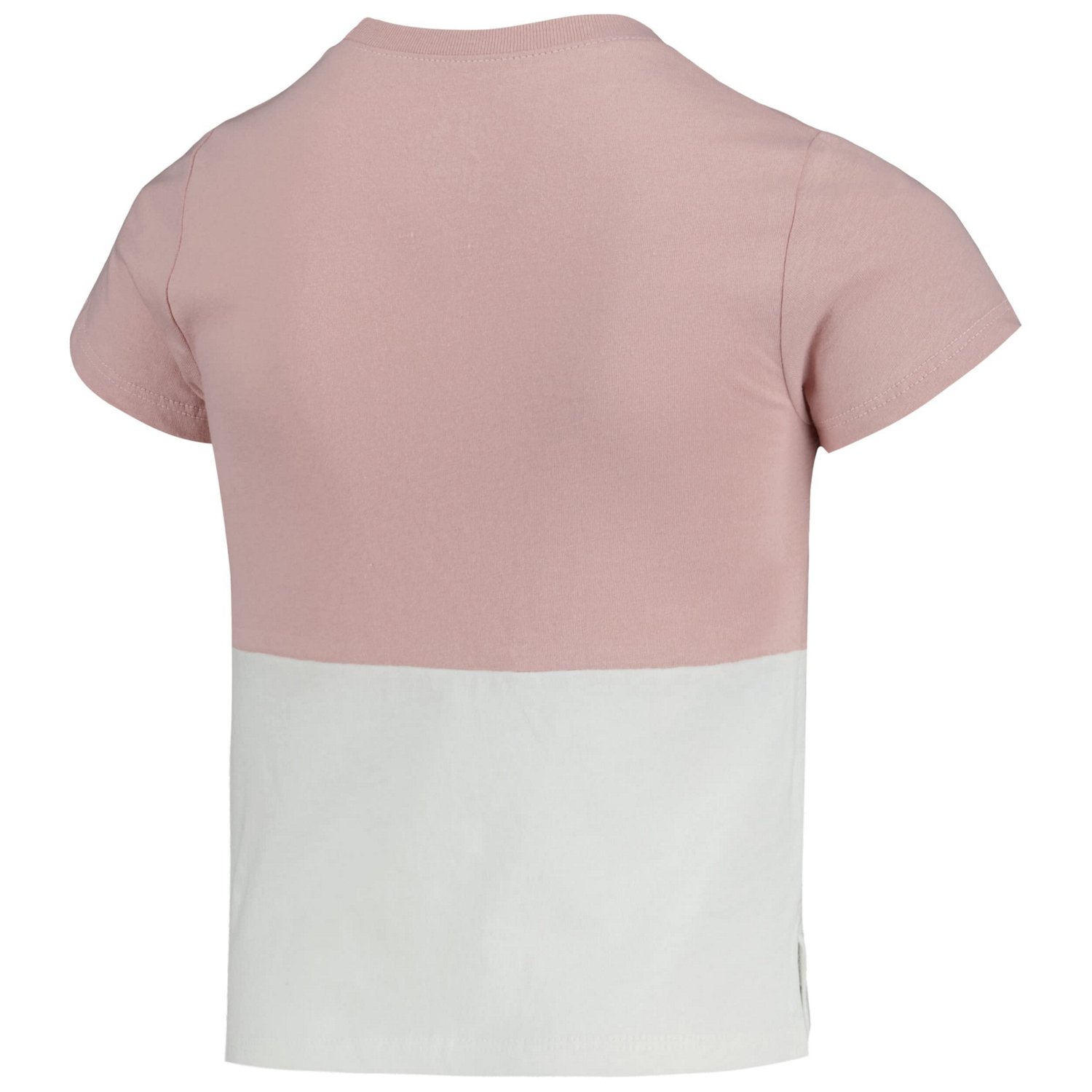 Girls Youth League Collegiate Wear /White LSU Tigers Colorblocked T-Shirt - view number 3