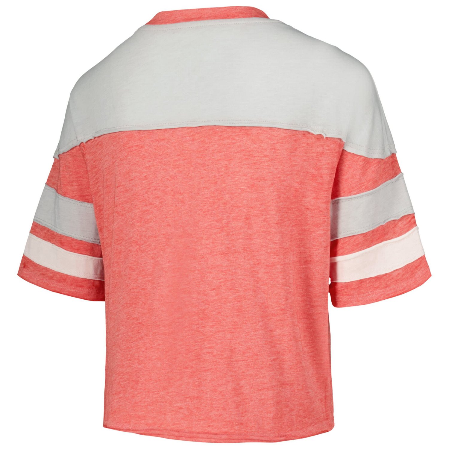 Girls Youth Ohio State Buckeyes Sunday Friday Sleeve Stripe Jersey T-Shirt - view number 3