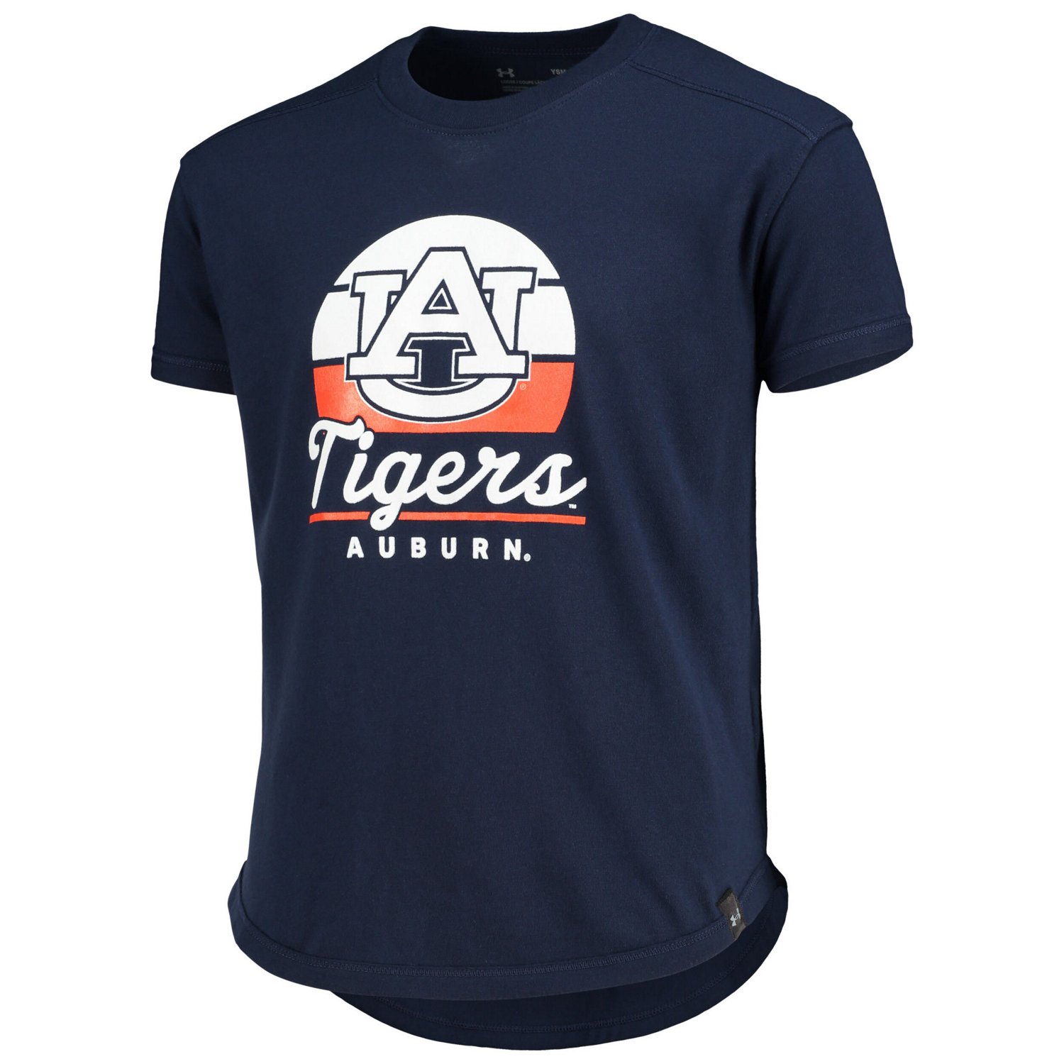 Girls Youth Under Armour Auburn Tigers T-Shirt - view number 2