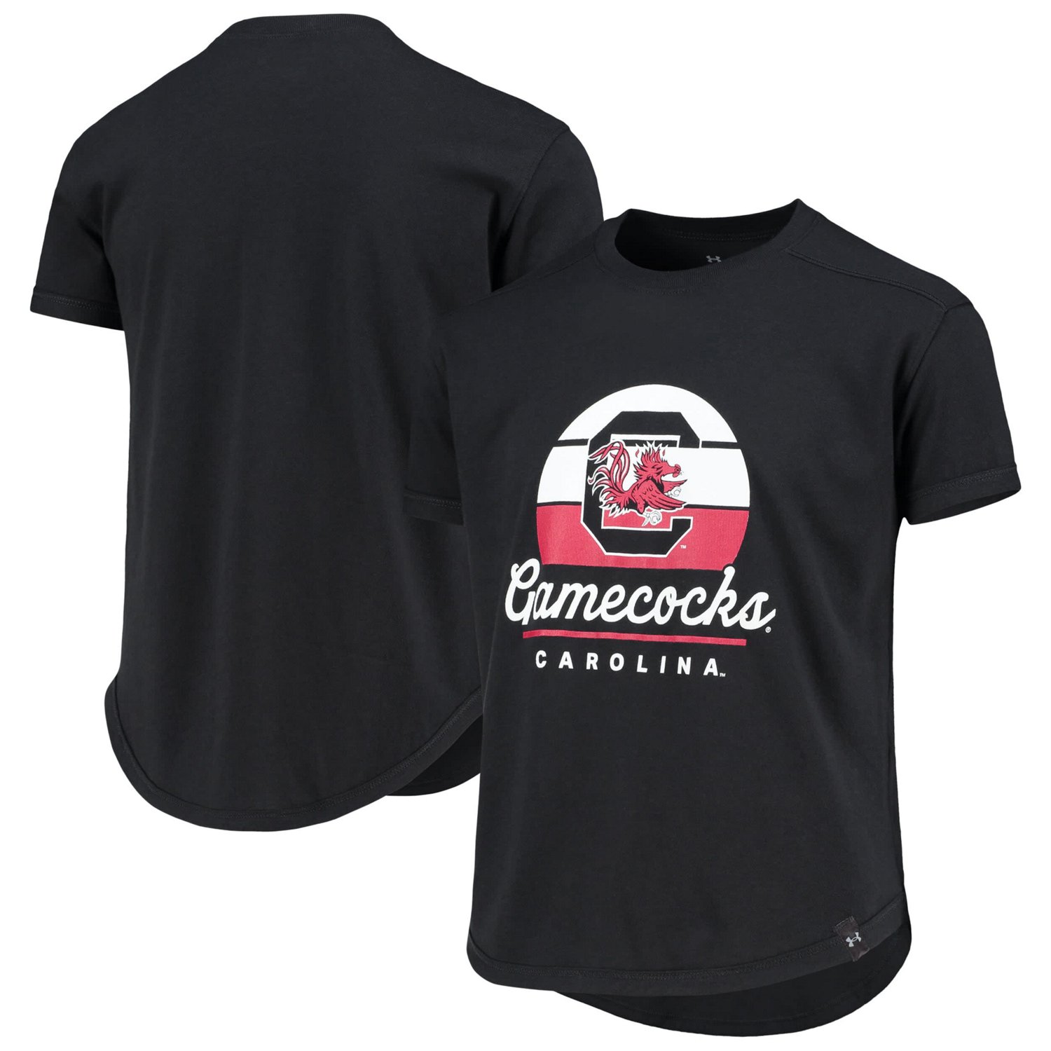 Girls Youth Under Armour South Carolina Gamecocks T Shirt Academy