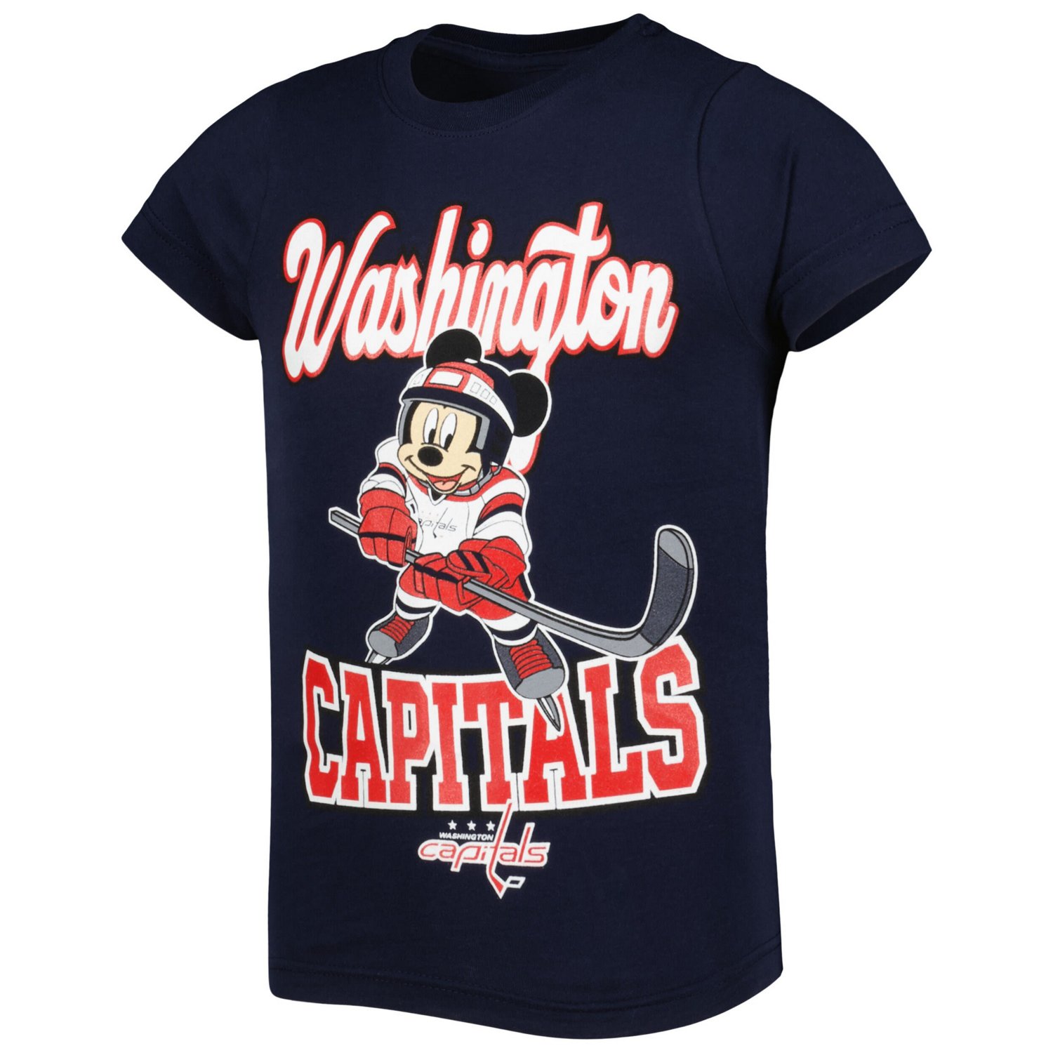 Girls Youth Washington Capitals Mickey Mouse Go Team Go T-Shirt - view number 2