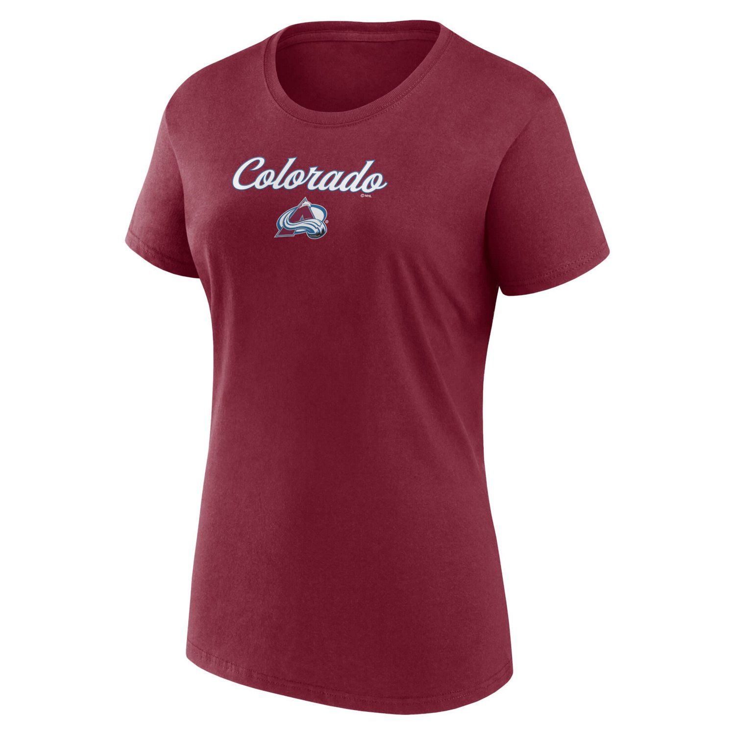 /Gray Colorado Avalanche Script T-Shirt  Shorts Set - view number 2