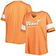 Heather Texas Texas Longhorns Plus Size Give it All V-Neck T-Shirt                                                               - view number 1 selected
