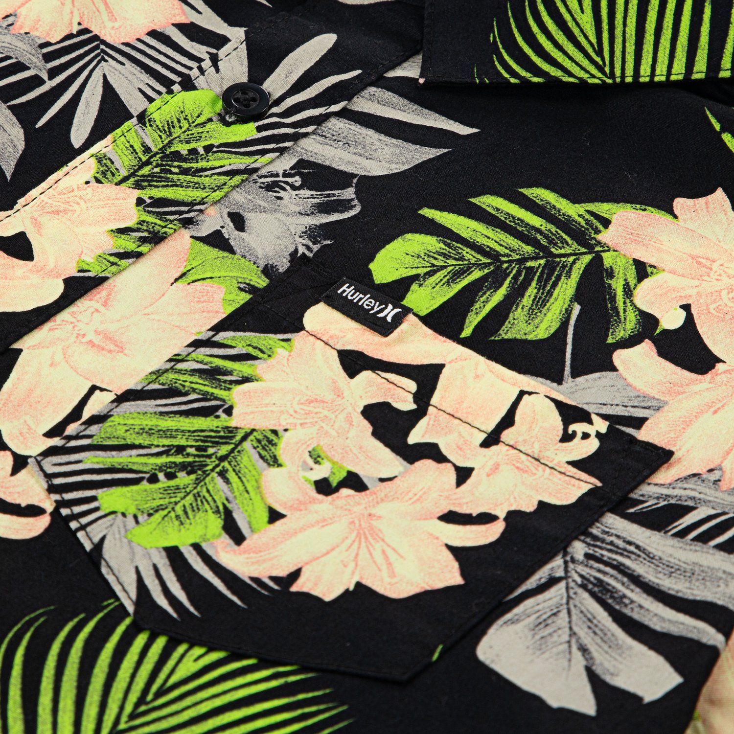 Hurley Boys' Printed Woven Top - view number 3