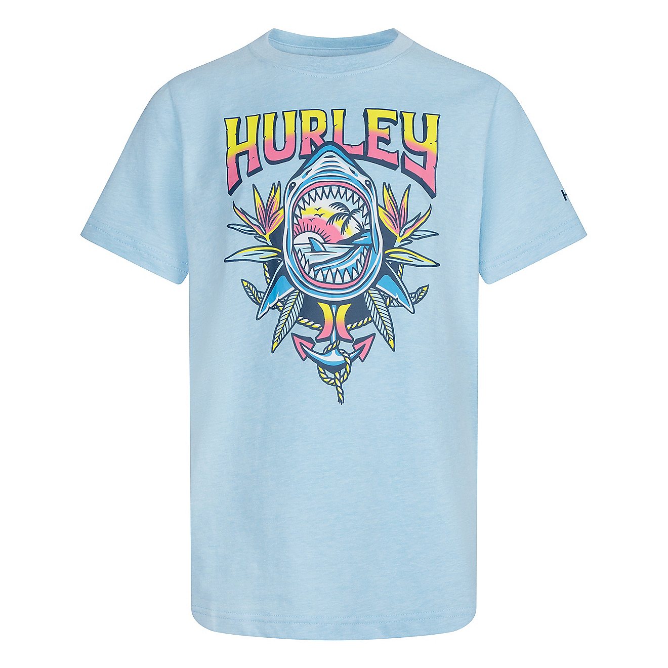 Hurley Boys’ Shark Paradise T-Shirt                                                                                            - view number 1