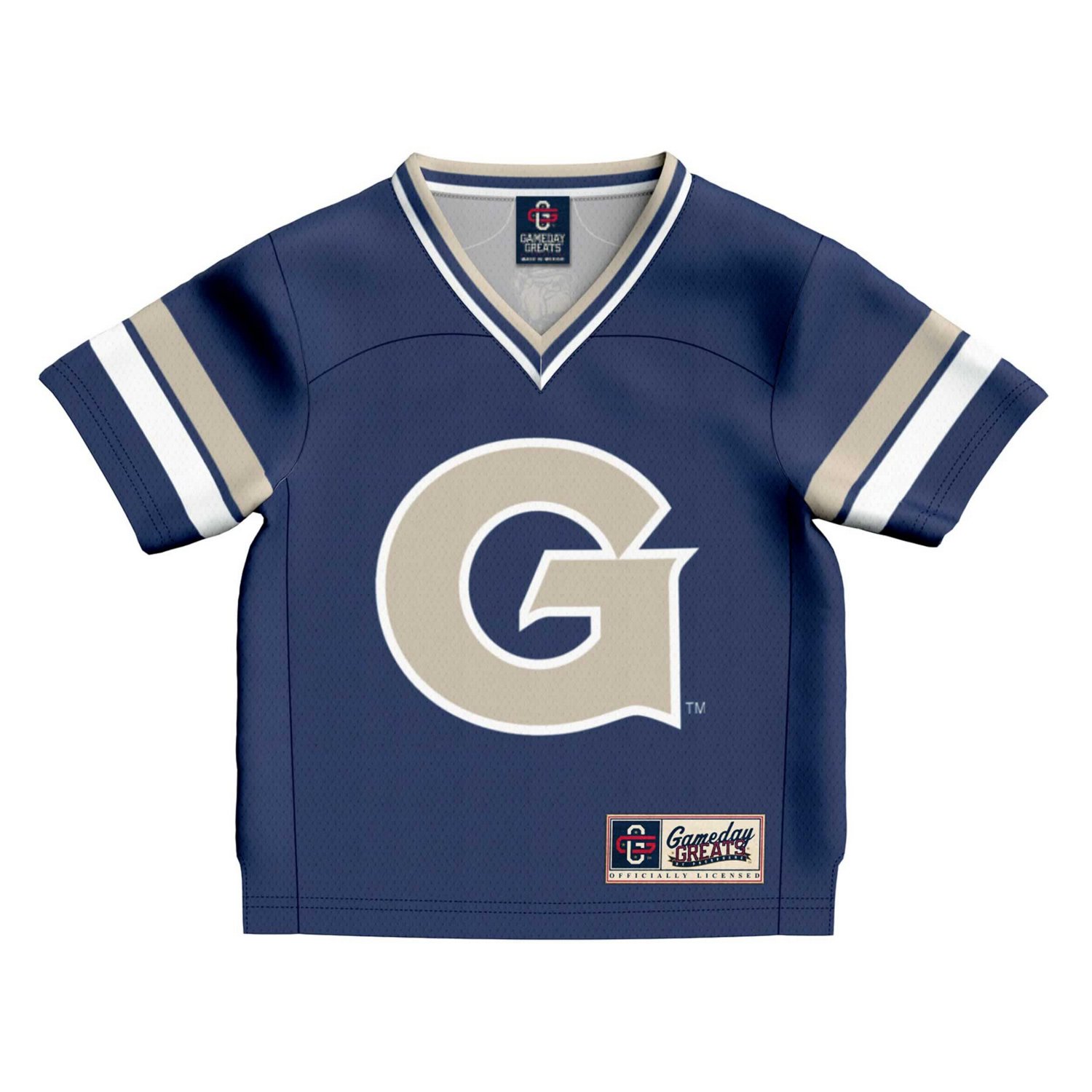 Infant GameDay Greats 1 Georgetown Hoyas Collegiate Football Fashion Jersey - view number 2