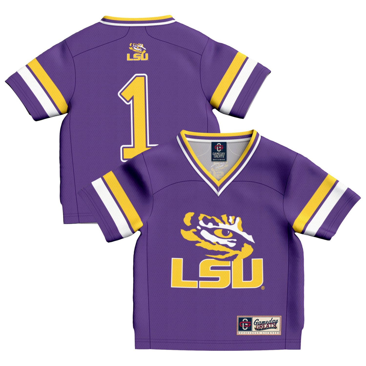 Infant GameDay Greats 1 LSU Tigers Football Fashion Jersey