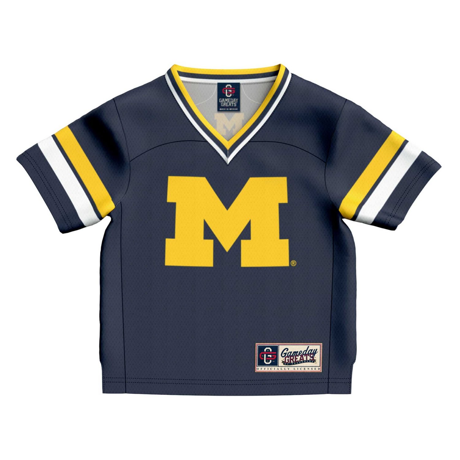 Infant GameDay Greats 1 Michigan Wolverines Collegiate Football Fashion Jersey - view number 2