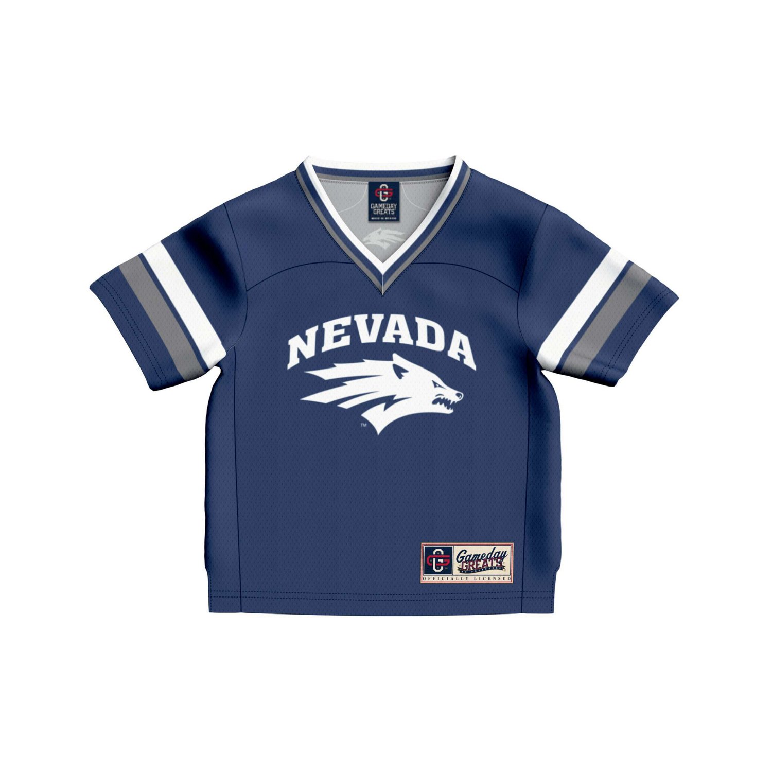 Infant GameDay Greats 1 Nevada Wolf Pack Lightweight Collegiate Football Fashion Jersey - view number 2