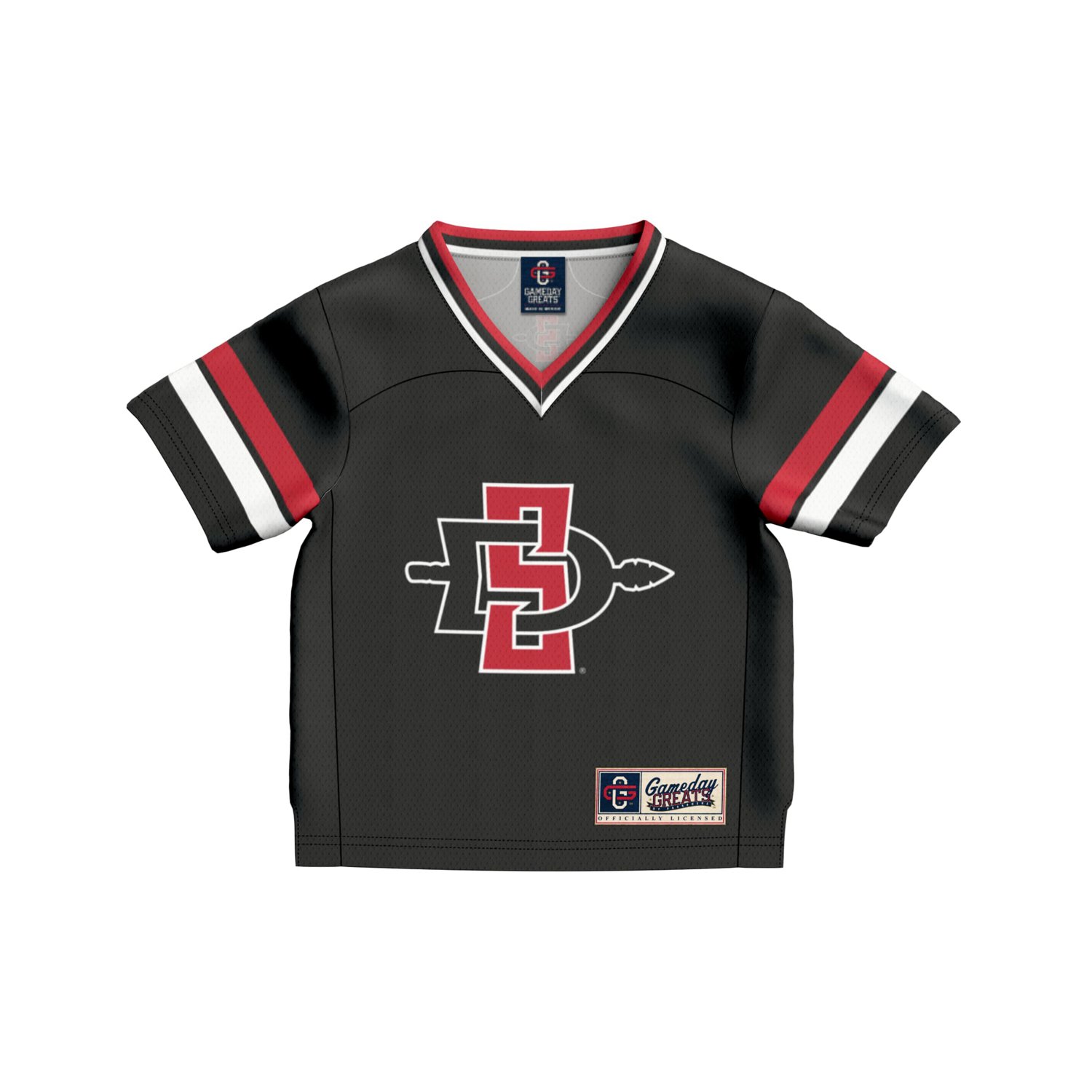 Infant GameDay Greats 1 San Diego State Aztecs Lightweight Collegiate Football Fashion Jersey - view number 2
