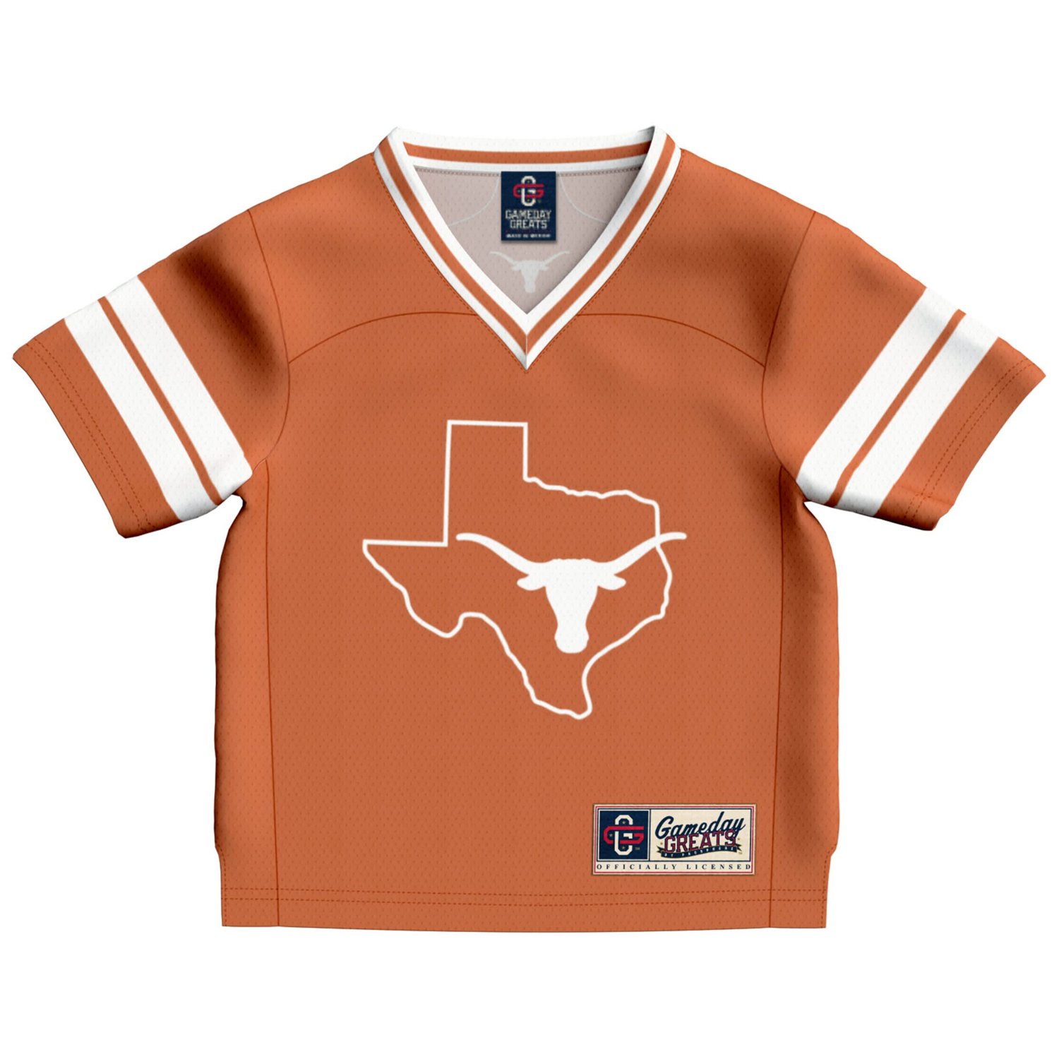 Infant GameDay Greats 1 Texas Texas Longhorns Lightweight Collegiate Football Fashion Jersey - view number 2