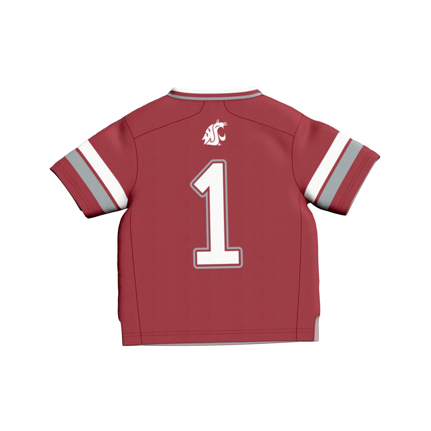 Infant GameDay Greats 1 Washington State Cougars Lightweight Collegiate Football Fashion Jersey - view number 3
