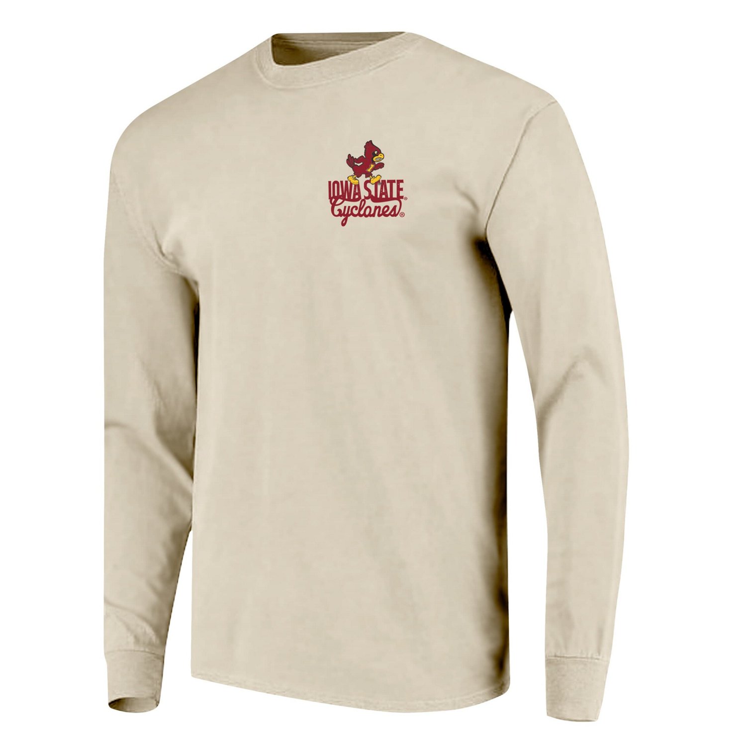 Iowa State Cyclones Comfort Colors Mascot Overlay Long Sleeve T-Shirt - view number 2