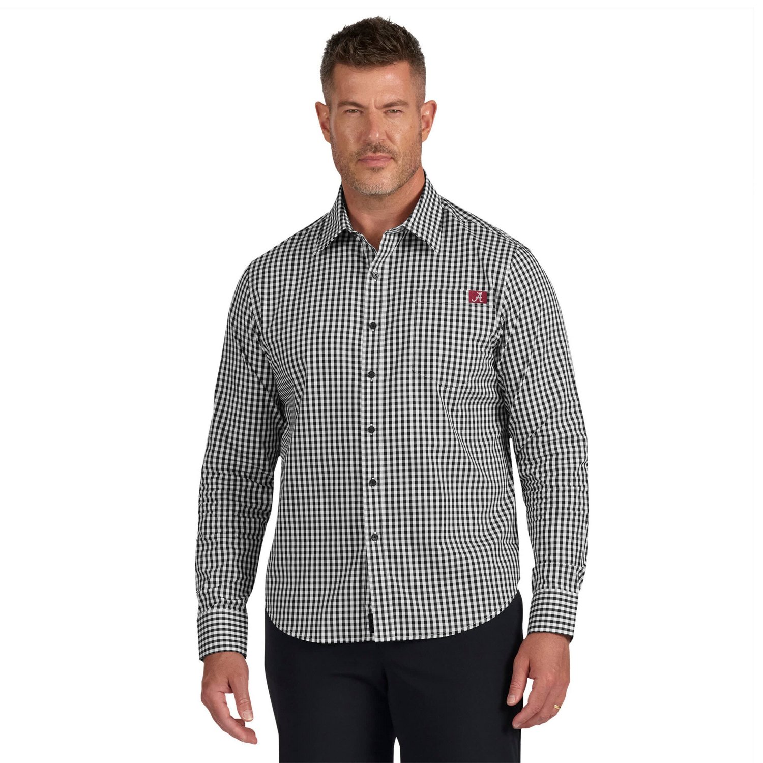 J Palmer Alabama Crimson Tide Dual Threat Long Sleeve Button-Up Shirt                                                            - view number 4