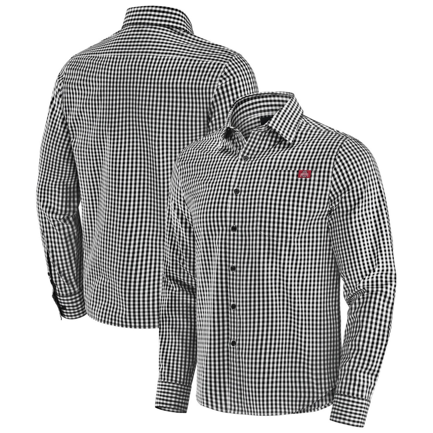 J Palmer Ohio State Buckeyes Dual Threat Long Sleeve Button-Up Shirt