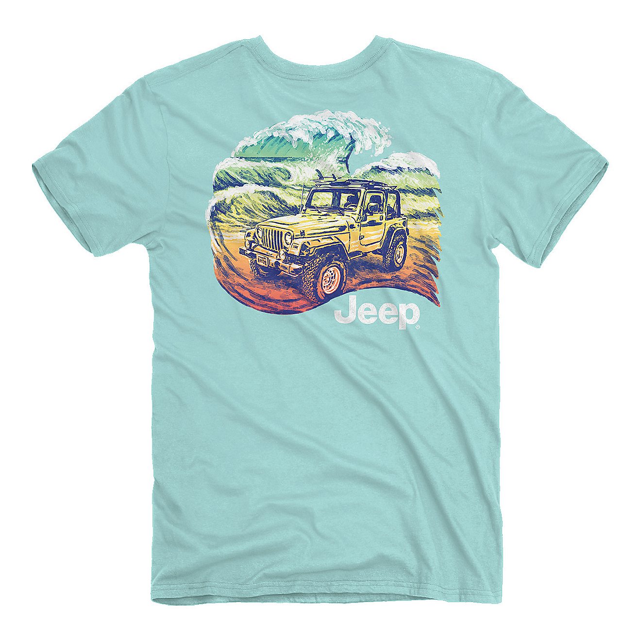 Jeep Men's Tidal Wave Graphic Short Sleeve T-shirt                                                                               - view number 1