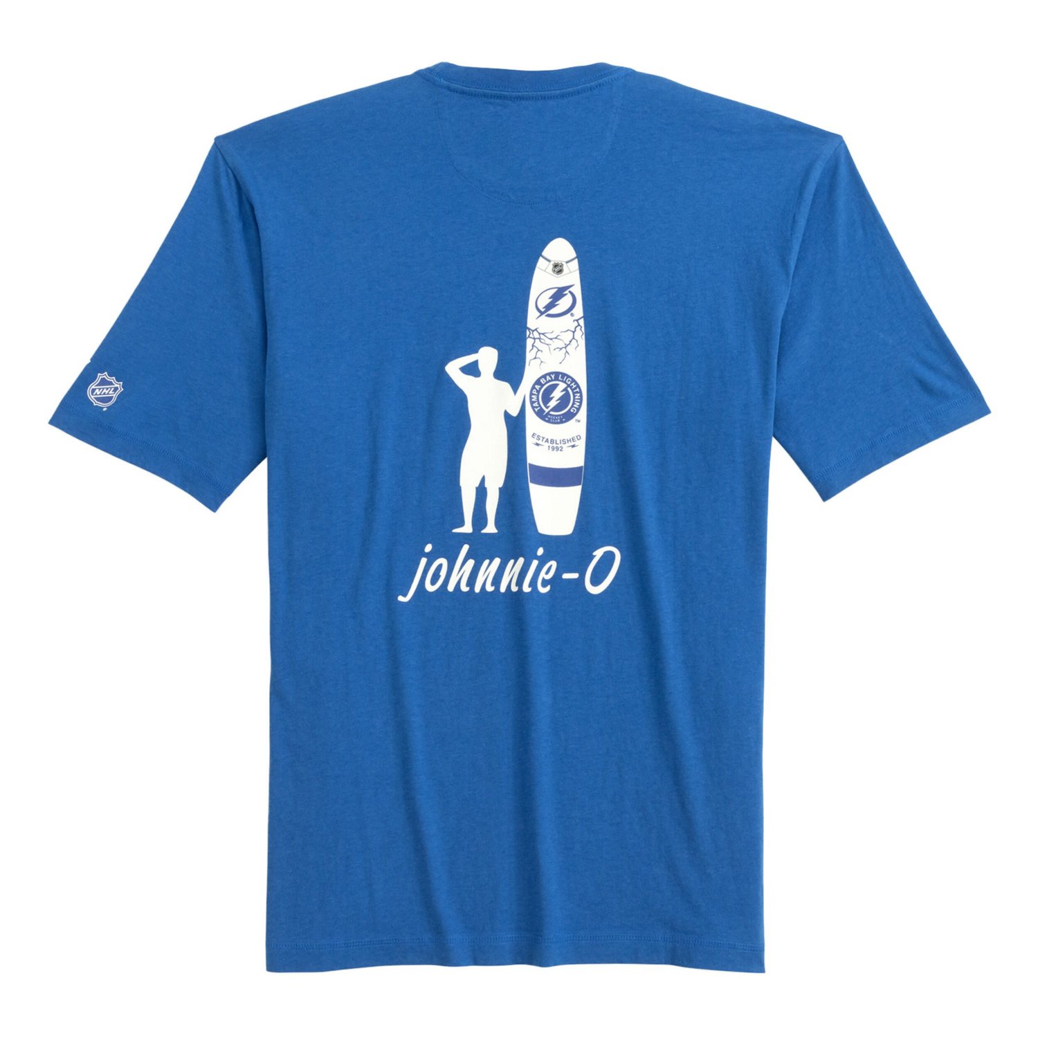 johnnie-O Tampa Bay Lightning Heathered Spencer T-Shirt                                                                          - view number 3