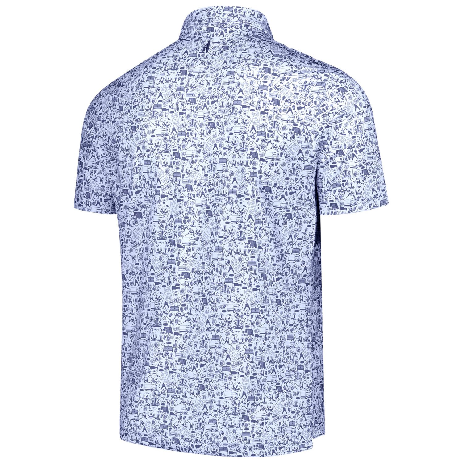 johnnie-O White Tampa Bay Lightning Slapshot Polo - view number 3