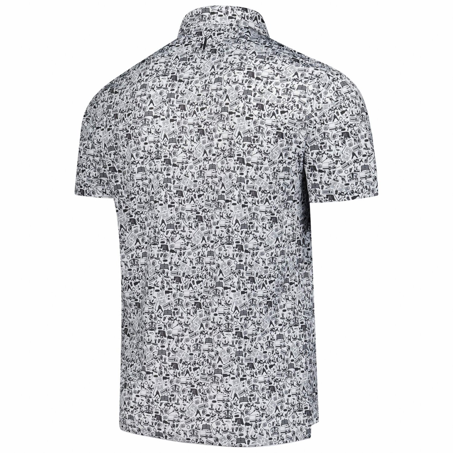 johnnie-O White Vegas Golden Knights Slapshot Polo - view number 3